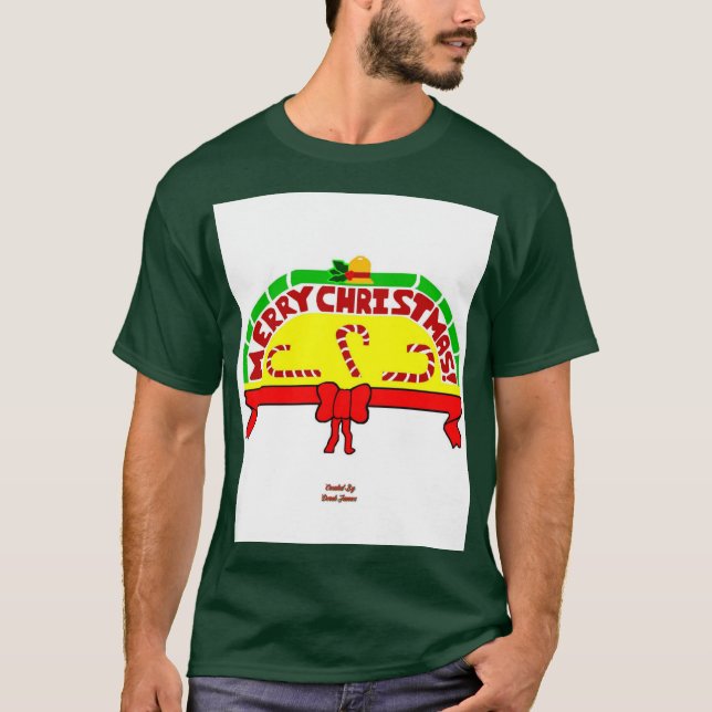 Camisa de cartões de natal da Floresta Profunda Ma (Frente)