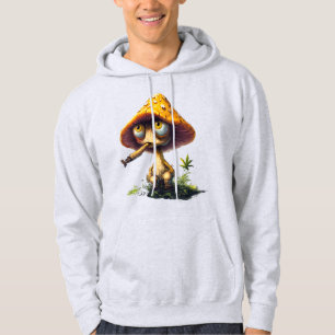 Camisa de Cartoon de Cogumelo Pedrada Engraçada