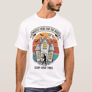 Camisa de Casa Assombrada Engraçada Vintage Hallow