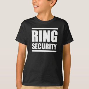 Camisa de casamento do Ring Security Boys