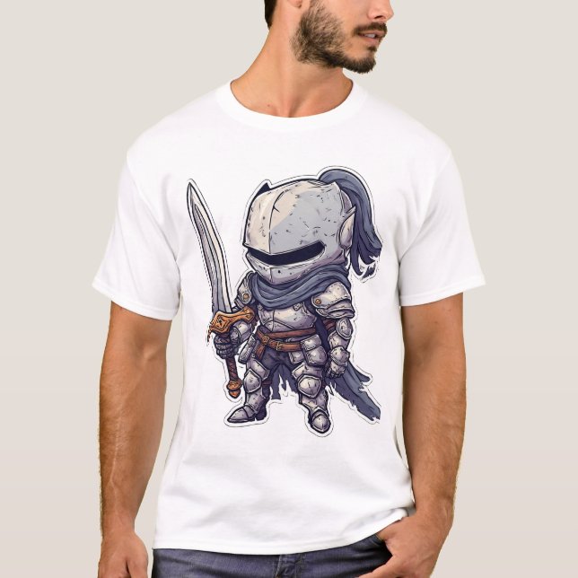 Camisa de Cavaleiro Chibi (Frente)