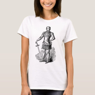 Camisa de cavaleiro feminino