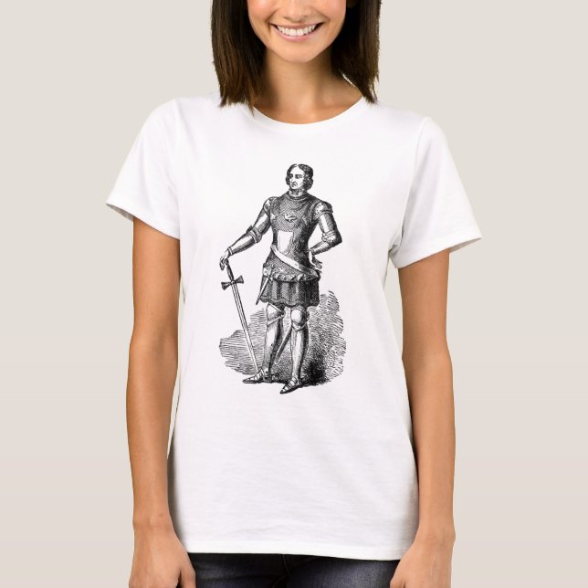 Camisa de cavaleiro feminino (Frente)