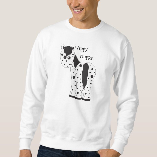 Camisa de Cavalo Appy Happy Leopard Appaloosa (Frente)