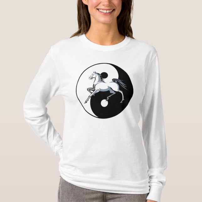 Camisa de Cavalo Yin Yang (Frente)