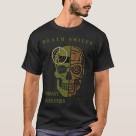 Camisa de Caveira de Engenheiro de Combate Sorriso