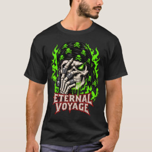 Camisa de Caveira de Pirata da Viagem Eterna, Cham