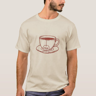 Camisa de chá - Camisa-T para todos os amantes de