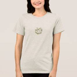 camisa de chá para mulheres tri