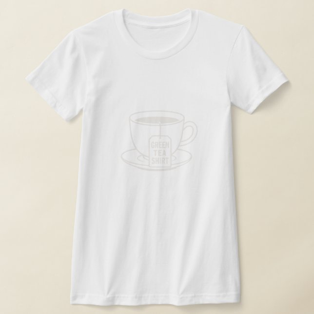 Camisa de chá verde - Camisa-T para amantes de chá (Postura )