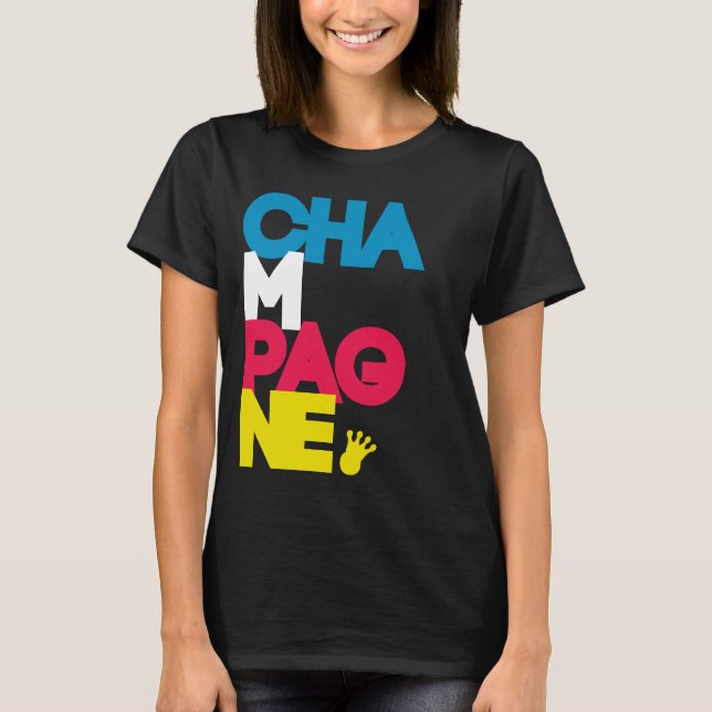 Camisa de Champanhe | TS frescos (Frente)