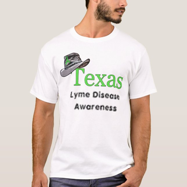 Camisa de Chapéu de Cowboy de Conscientização da D (Frente)