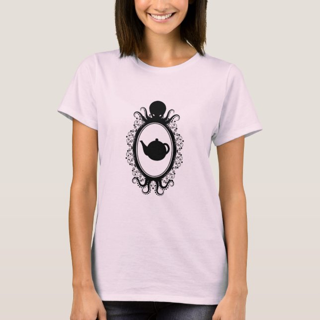 Camisa de chávena de chá numa aparição especial de (Frente)