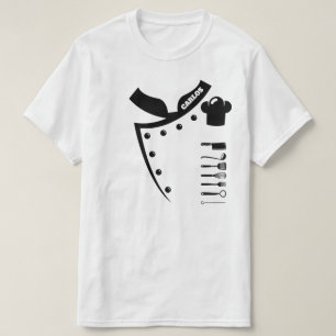 Camisa de Chef Personalizada com Nome, Chef Person