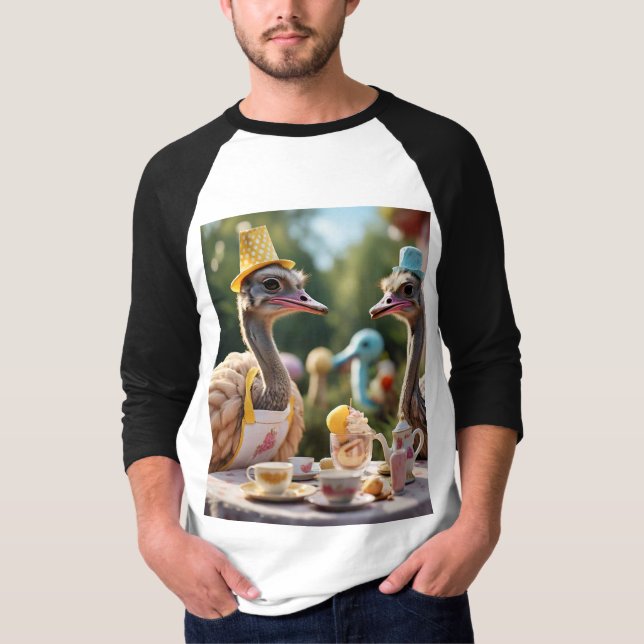 Camisa de cheio, Festa de inverno e Verão, T-Shirt (Frente)