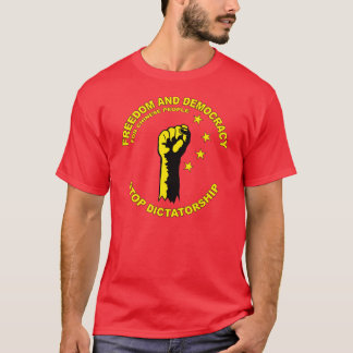 Camisa de China da liberdade