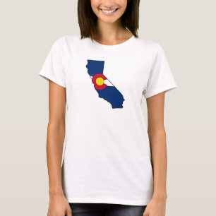 Camisa de cima da bandeira do Colorado
