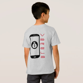 Camisa de Cinza com rostos sorridentes