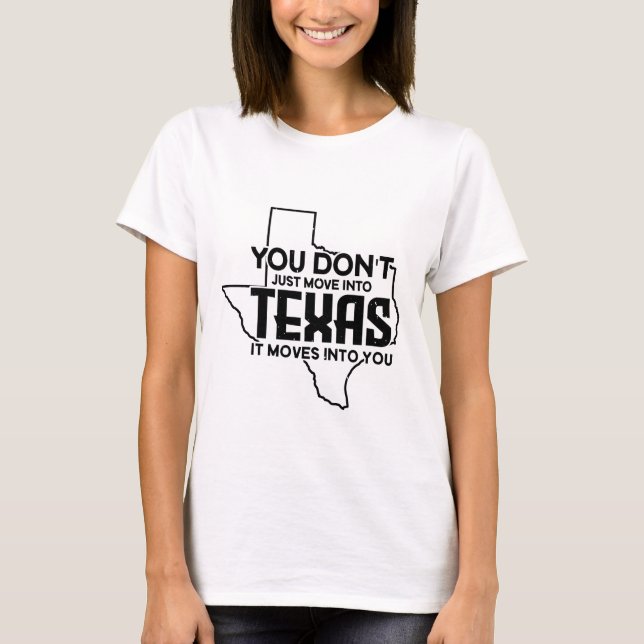 Camisa de citação do Texas (Frente)