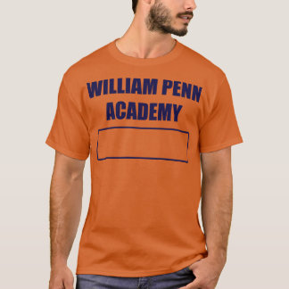 Camisa de classe de academia William Penn Academy