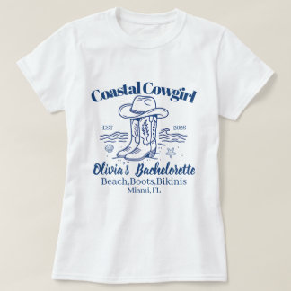 Camisa de clube de despedida de solteira Cowgirl C