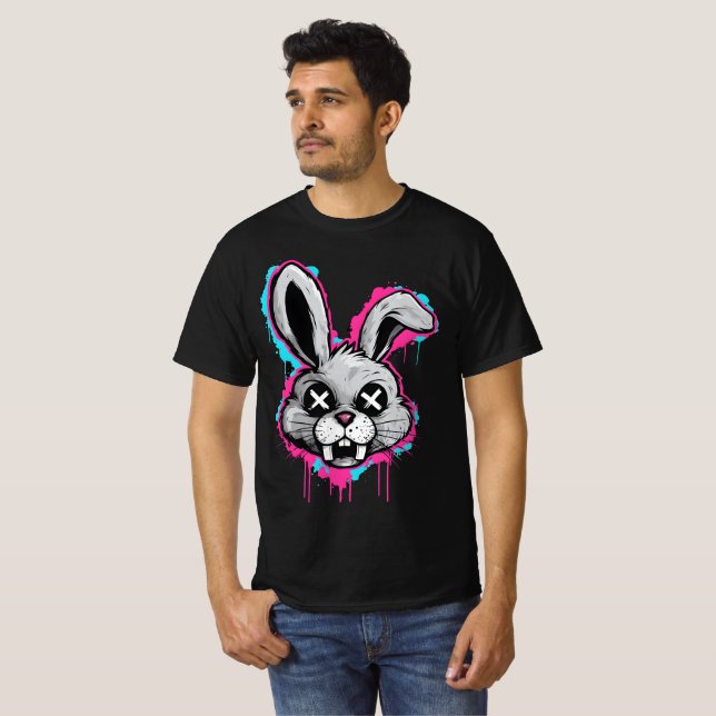 Camisa de Coelhinho de Horror Edgar - Roupa de Rua (Frente Completa)