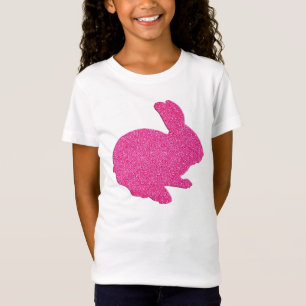 Camisa de coelho da Páscoa - Leve Rosa - Silhouter