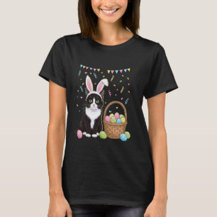 Camisa de Coelho de Páscoa com Orelhas de Gato par