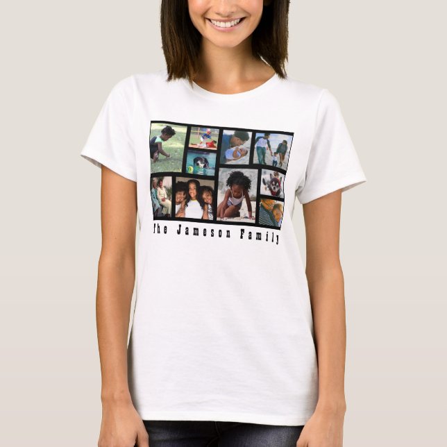 Camisa de Colagem de Fotos - HAMbyWG (Frente)