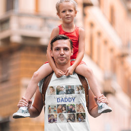 Camisa de Colagem de Fotos | Melhor Papai do Mundo