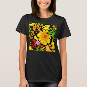 Camisa De Colheita De Queda Bella Relaxou Ajustado