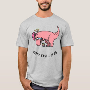 Camisa de Combate à Páscoa T-Rex