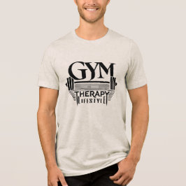 Camisa De Combinação Tripla Do Estilo De Vida GYM