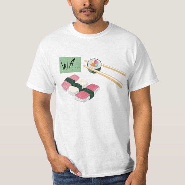 Camisa De Comida De Sushi Oficial (Frente)