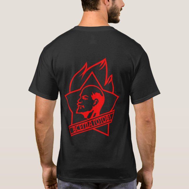 Camisa de Comunist Lenin (Verso)
