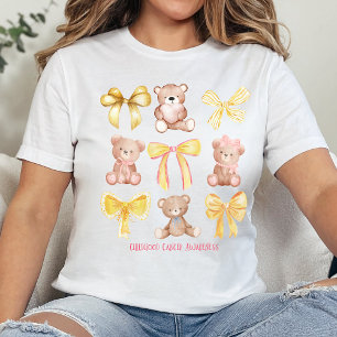 Camisa de Consciência do Cancer de Infância Coquet