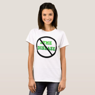 Camisa de Conscientização Contra a Doença de Lyme
