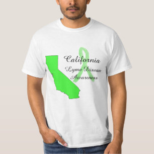 Camisa de Conscientização da Doença de Lyme da Cal