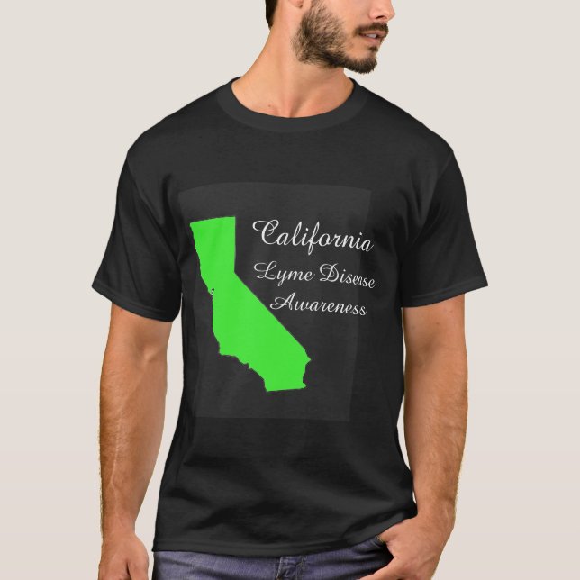 Camisa de Conscientização da Doença de Lyme da Cal (Frente)