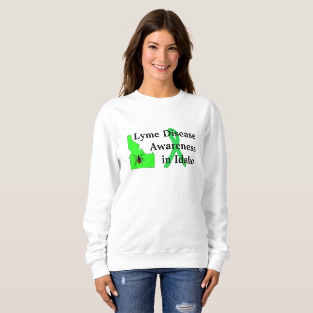Camisa de Conscientização da Doença de Lyme em Ida (Frente Completa)
