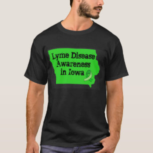 Camisa de Conscientização da Doença de Lyme em Iow