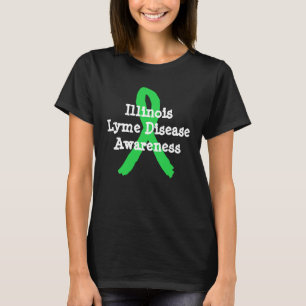 Camisa de Conscientização da Doença de Lyme para L