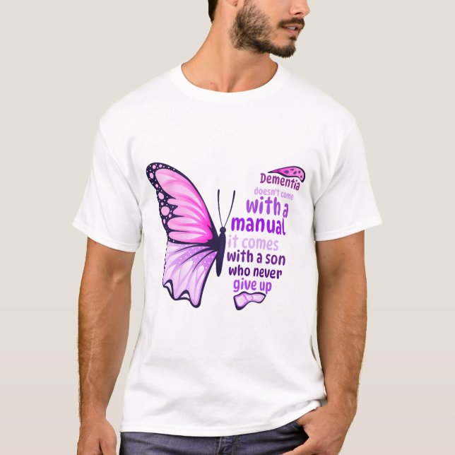 Camisa de conscientização Demetia alzheimer (Frente)