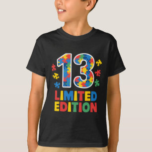 Camisa de Conscientização do Autismo Menino Menina