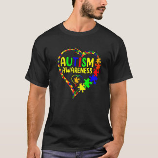 Camisa de conscientização do autismo mundial Puzzl