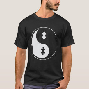 Camisa de Conscientização do Autismo Yin Yang Puzz