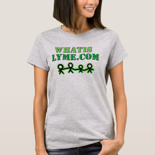 Camisa de conscientização do logotipo whatislyme
