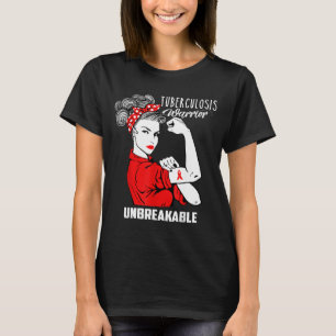 Camisa de conscientização guerreiro da tuberculose