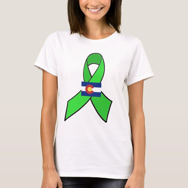 Camisa de Conscientização sobre Doença de Lyme no  (Frente)