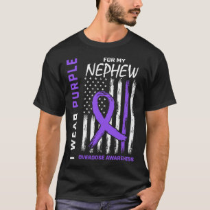 Camisa de conscientização sobre o fim da overdose